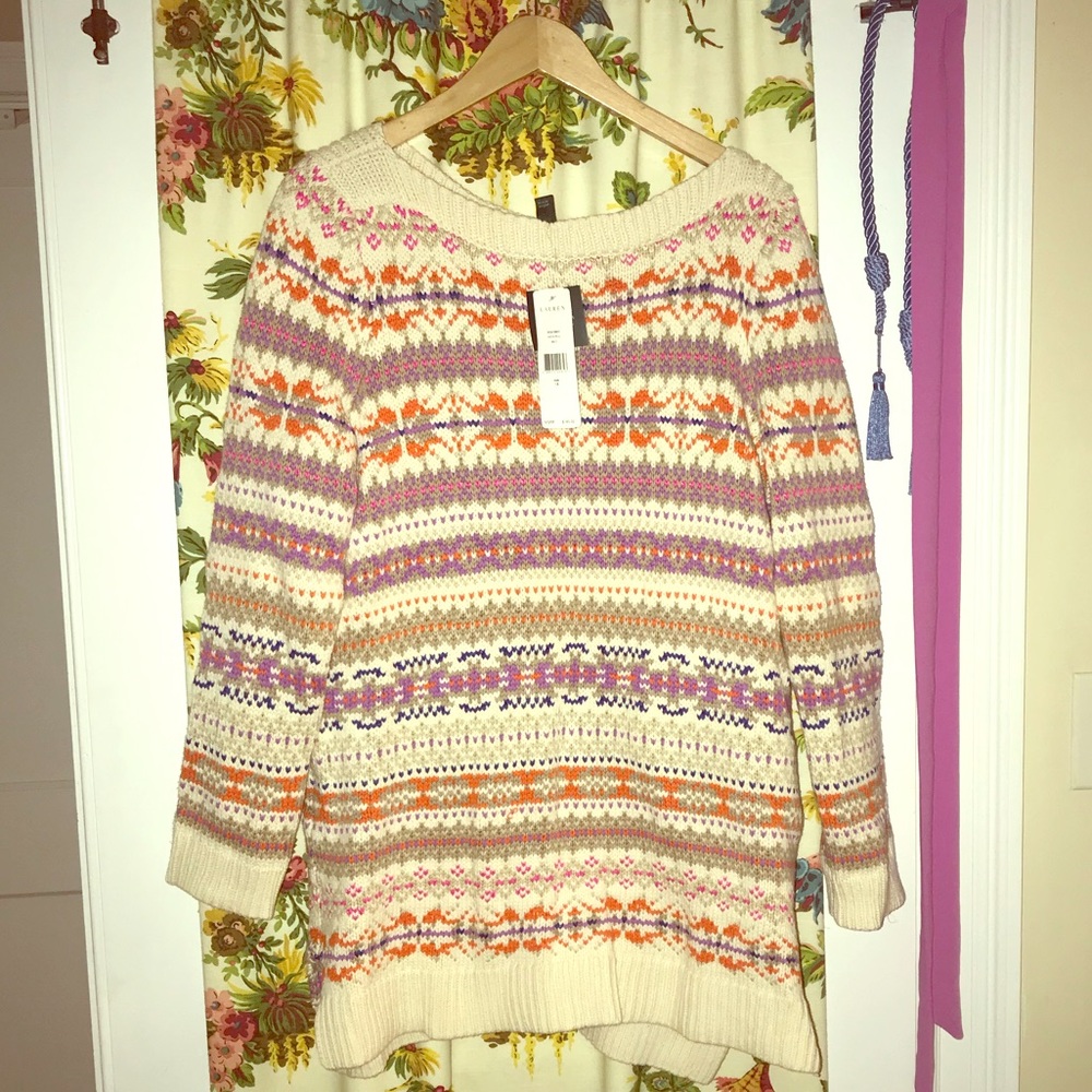 Lauren Ralph Lauren Multi Color Sweater